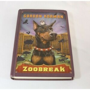 Zoobreak Gordon Korman Hardcover Scholastic Swindle Series Book 2 2009 230 Pages